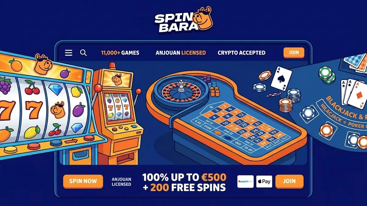 Casino-Spiele bei Spinbara